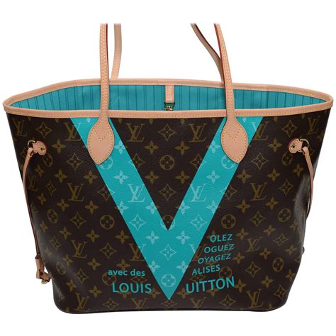 turquoise Louis Vuitton bag